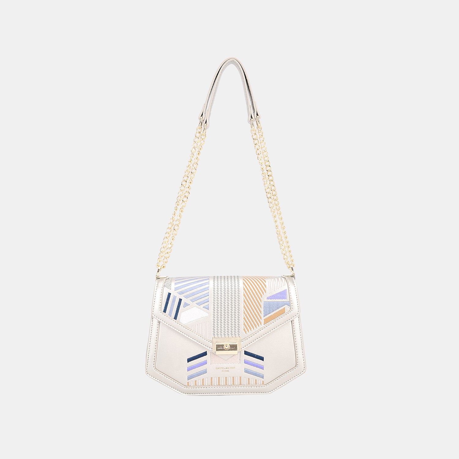 Geometric Print Crossbody Bag by David Jones - TNT Dress Co.