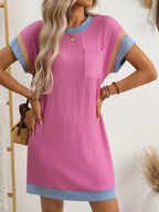 Short Sleeve Mini Dress - The Nicole - Tayan Dress Co.