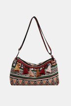 Adjustable Strap Shoulder Bag with Tassel Detail - TNT Dress Co.