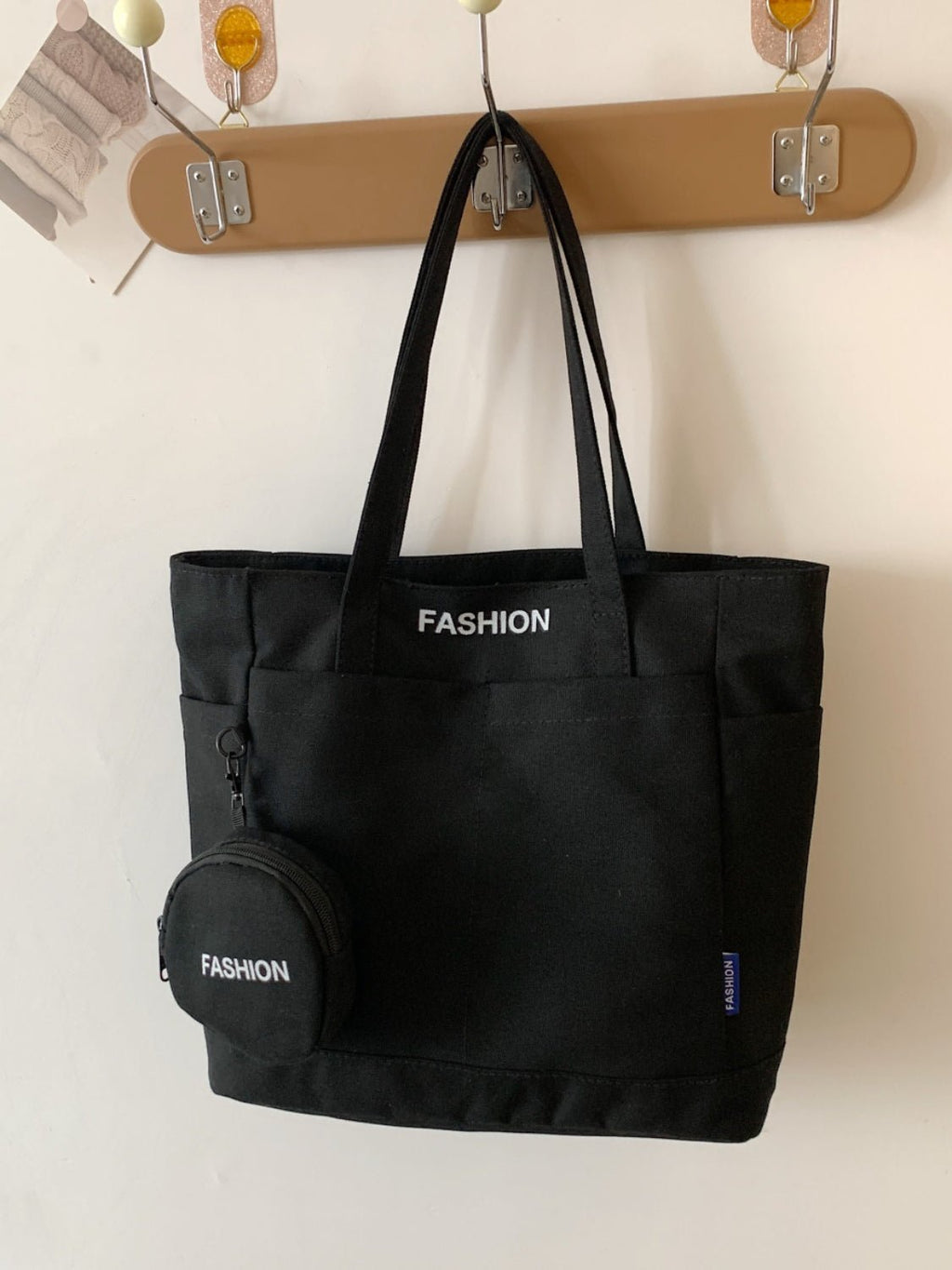 Canvas Tote Bag with Pouch - TNT Dress Co.