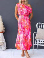 Shoulder Dress with Slit - The Nicole - Tayan Dress Co.