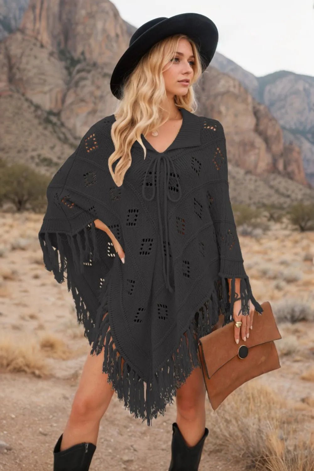 Tassel Hem Cover Up - The Nicole - Tayan Dress Co.