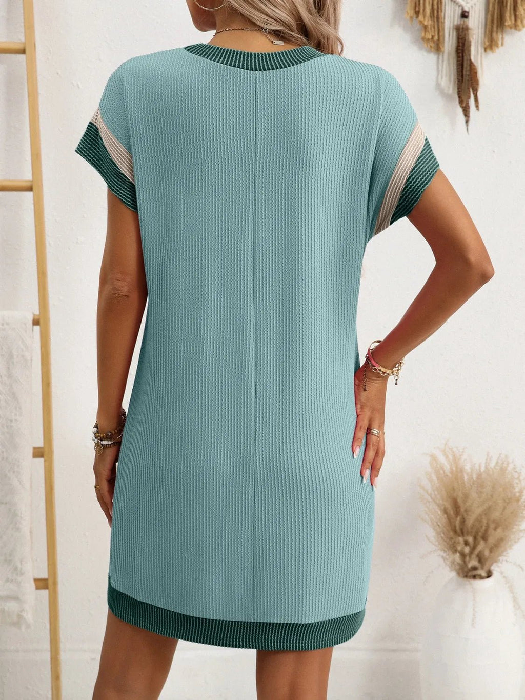 Short Sleeve Mini Dress - The Nicole - Tayan Dress Co.