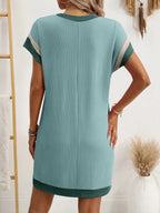 Short Sleeve Mini Dress - The Nicole - Tayan Dress Co.