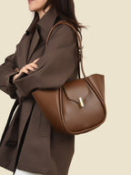 PU Leather Shoulder Bag with Detachable Pouch - TNT Dress Co.