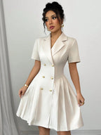 Short Sleeve Dress - The Nicole - Tayan Dress Co.