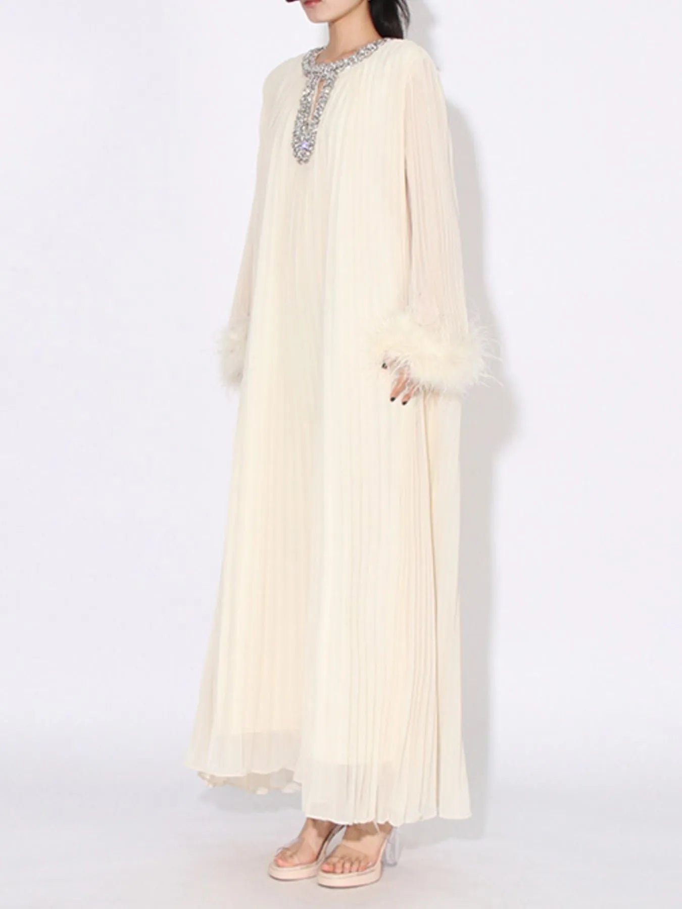 Long Sleeve Maxi Dress - The Nicole - Tayan Dress Co.
