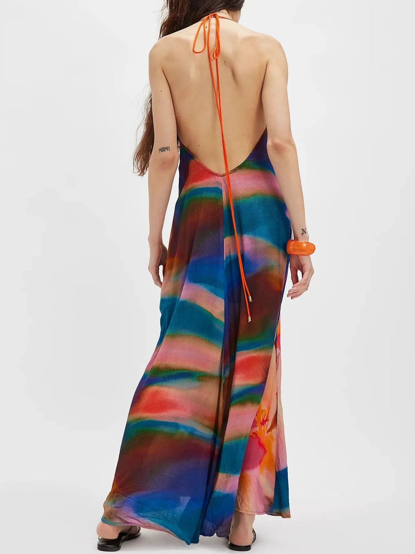Halter Neck Maxi Dress - The Nicole - Tayan Dress Co.