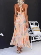 Halter Neck Backless Dress - The Nicole - Tayan Dress Co.