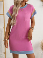 Short Sleeve Mini Dress - The Nicole - Tayan Dress Co.