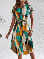 Short Sleeve Dress - The Nicole - Tayan Dress Co.