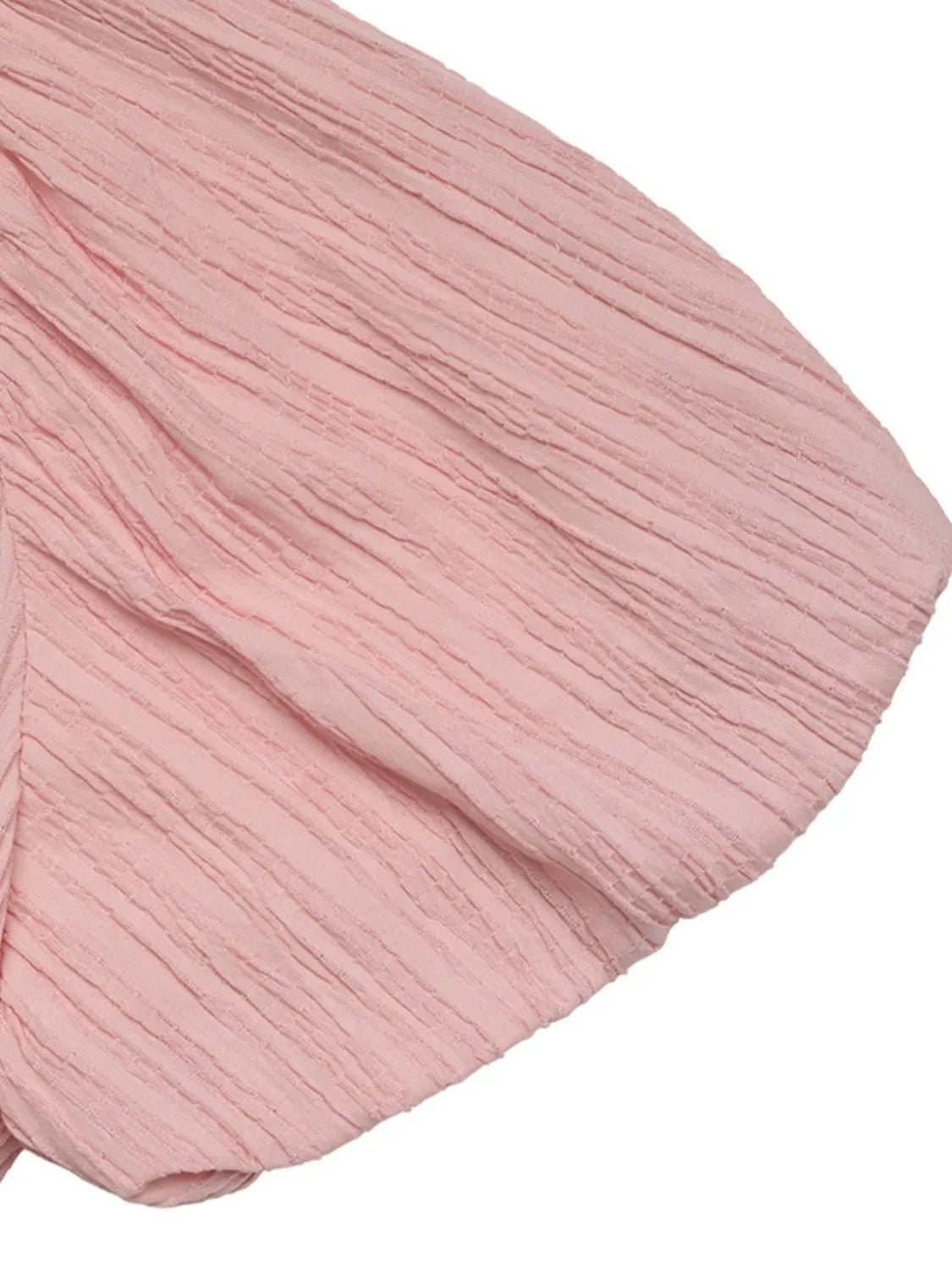 V - Neck Puff Sleeve Dress - TNT Dress Co.
