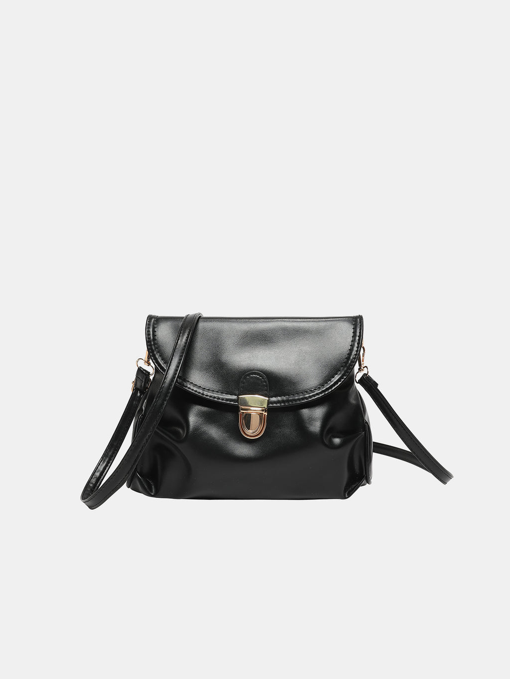 PU Leather Adjustable Strap Crossbody Bag - TNT Dress Co.