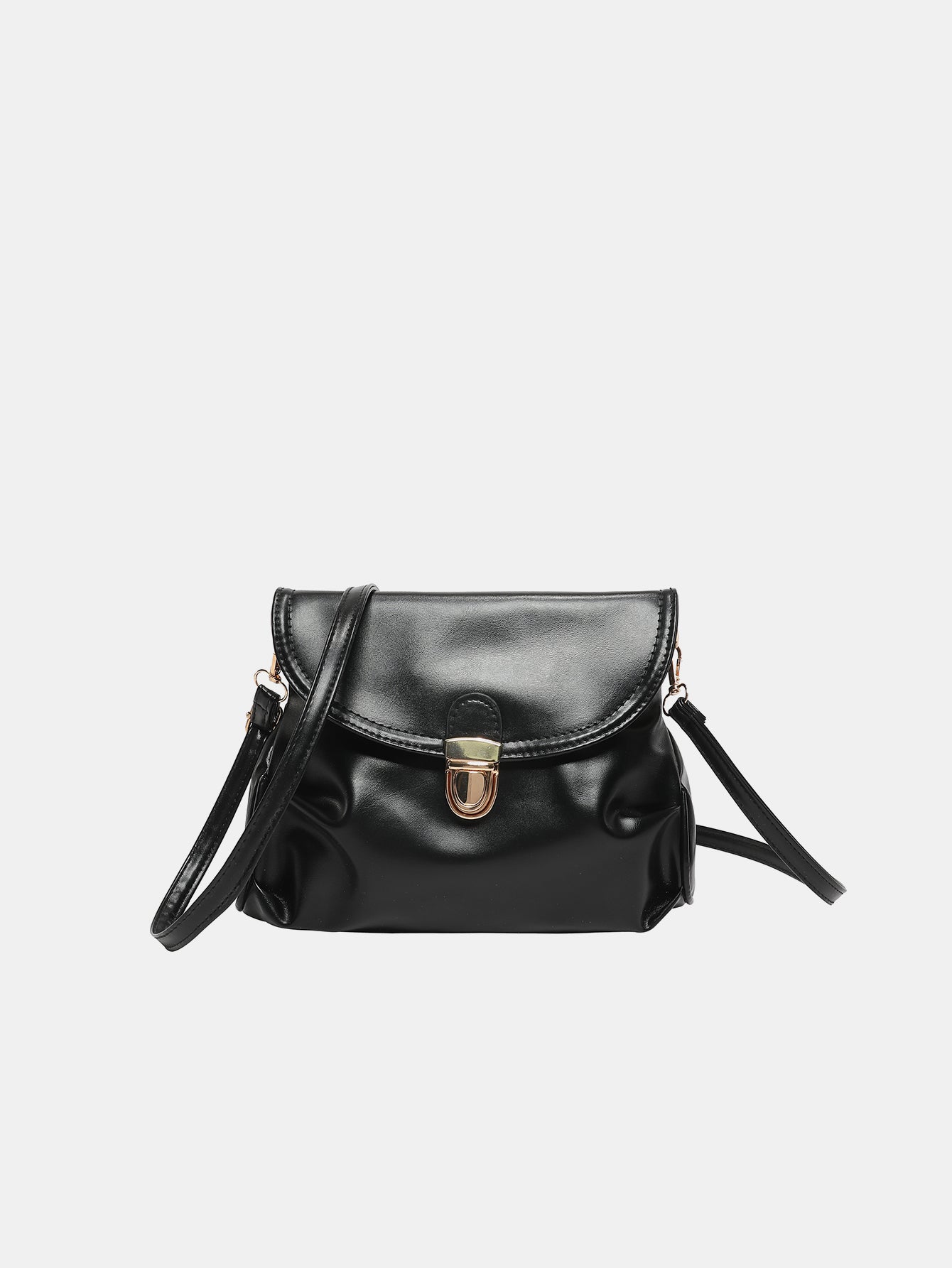 PU Leather Adjustable Strap Crossbody Bag - TNT Dress Co.