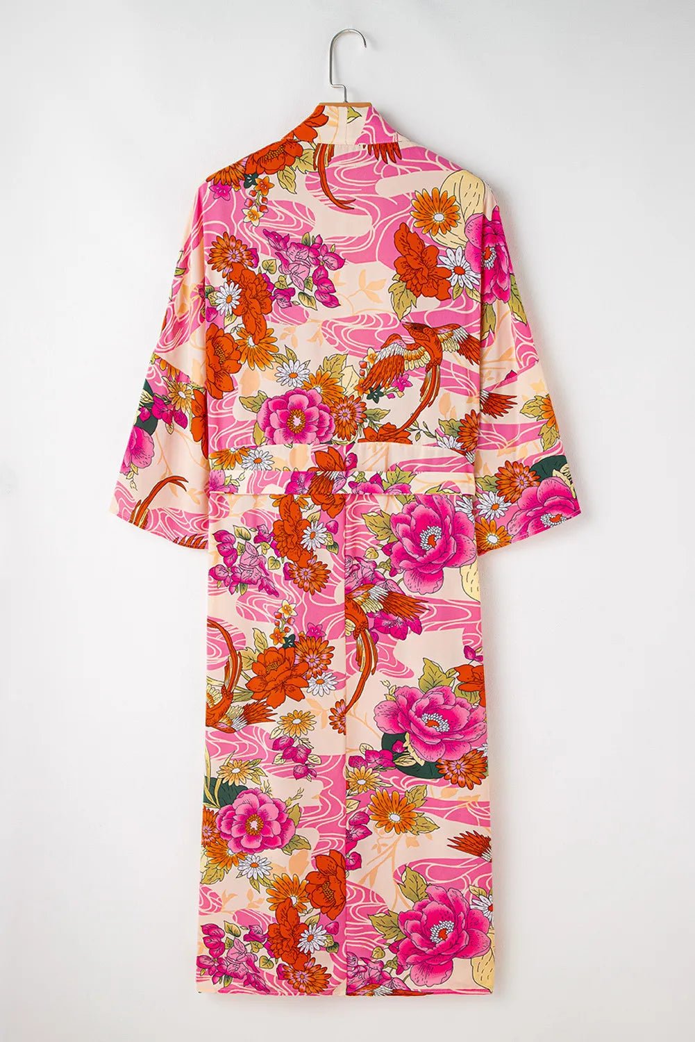 Printed Open Front Cover Up - TNT Dress Co.