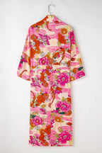 Printed Open Front Cover Up - TNT Dress Co.