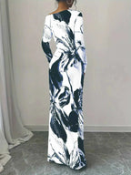 One Shoulder Long Sleeve Dress