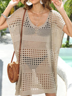 Crochet Knit Cover Up Dress - The Nicole - Tayan Dress Co.
