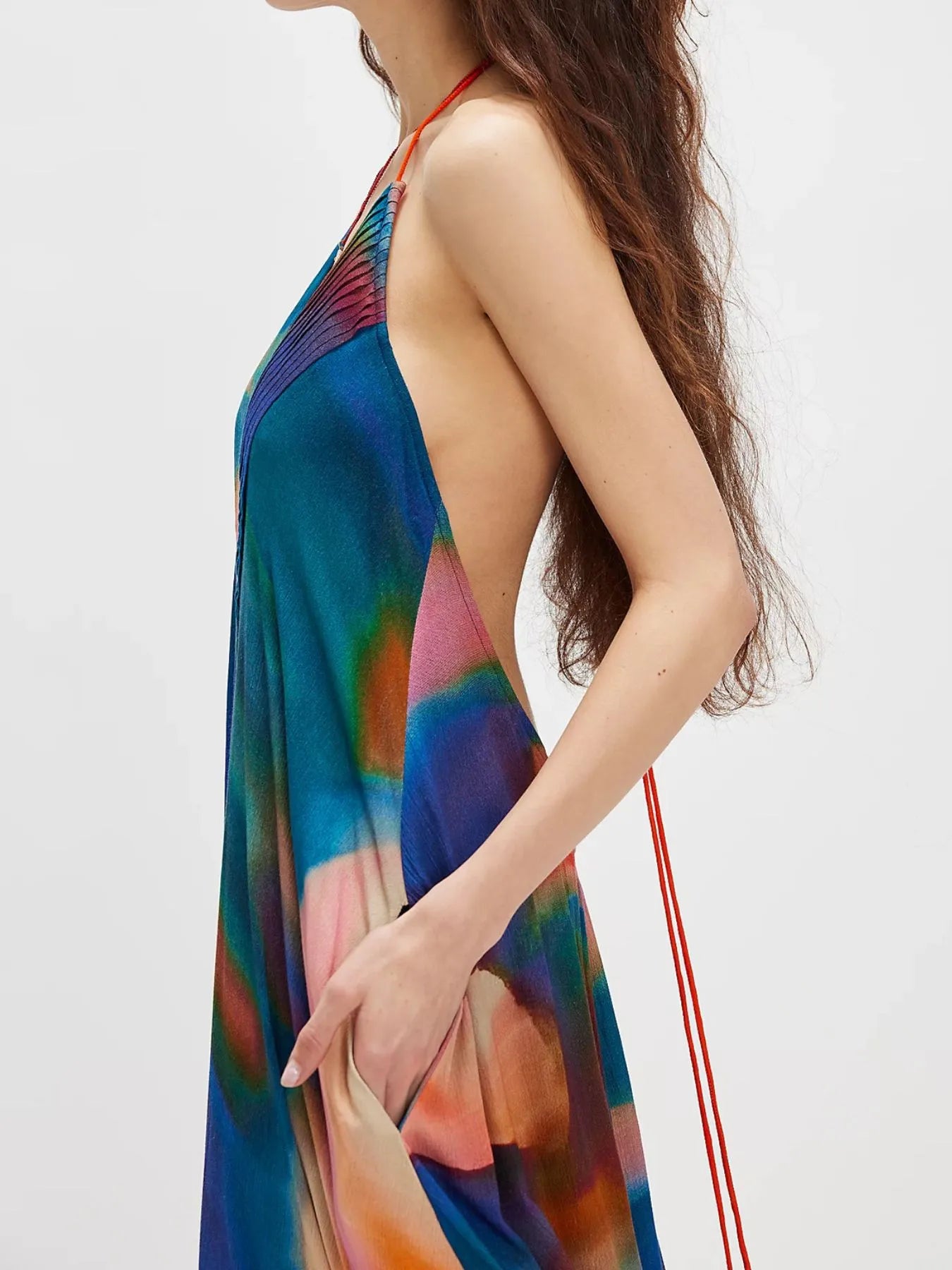 Halter Neck Maxi Dress - The Nicole - Tayan Dress Co.