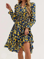 Long Sleeve Ruffle Dress - The Nicole - Tayan Dress Co.