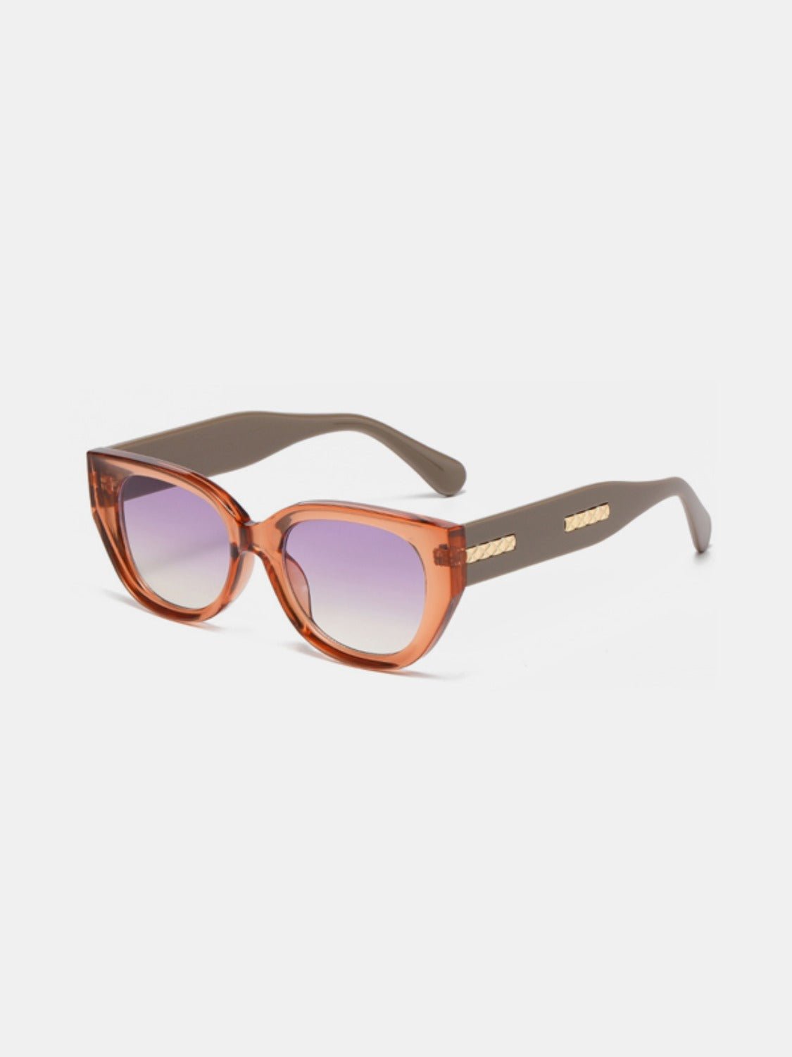 Cat Eye Polycarbonate Frame Sunglasses - TNT Dress Co.
