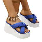 Platform Wedge Sandals - The Nicole - Tayan Dress Co.