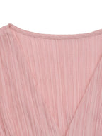 V - Neck Puff Sleeve Dress - TNT Dress Co.