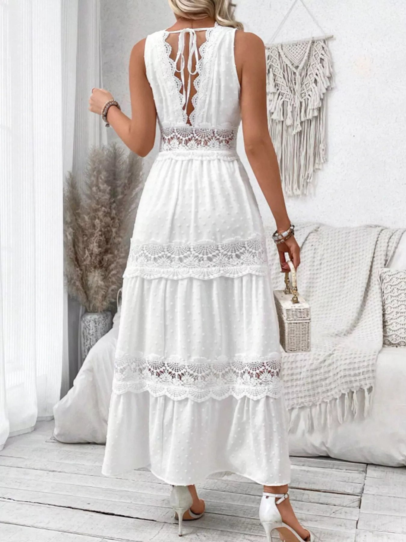 Sleeveless Tiered Dress - The Nicole - Tayan Dress Co.