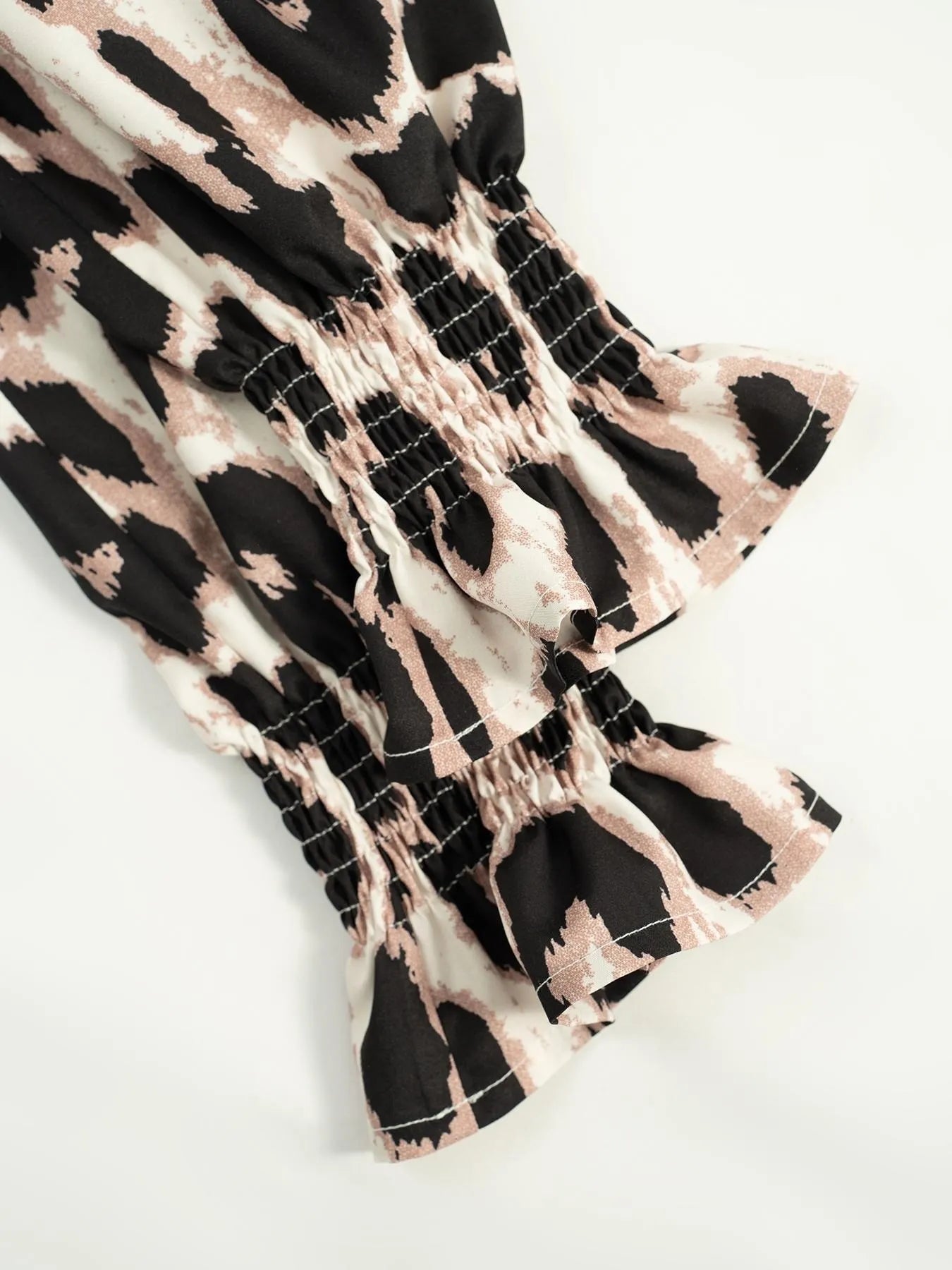 Leopard Print Long Sleeve Dress - The Nicole - Tayan Dress Co.