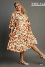 Midi Shirt Dress - The Nicole - Tayan Dress Co.