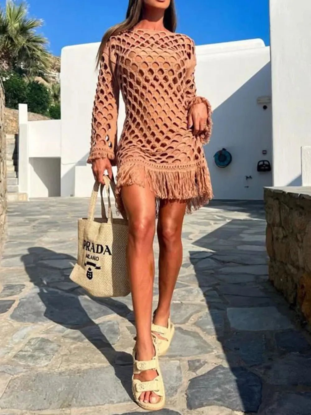 Long Sleeve Cover Up - The Nicole - Tayan Dress Co.