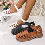 Ankle Strap Sandals - The Nicole - Tayan Dress Co.