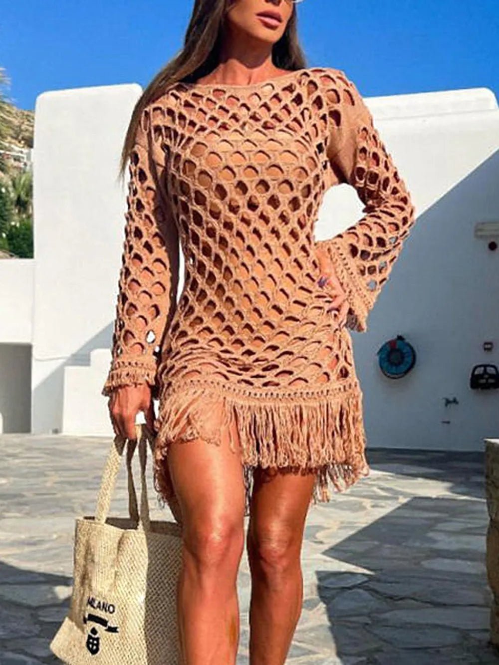 Long Sleeve Cover Up - The Nicole - Tayan Dress Co.