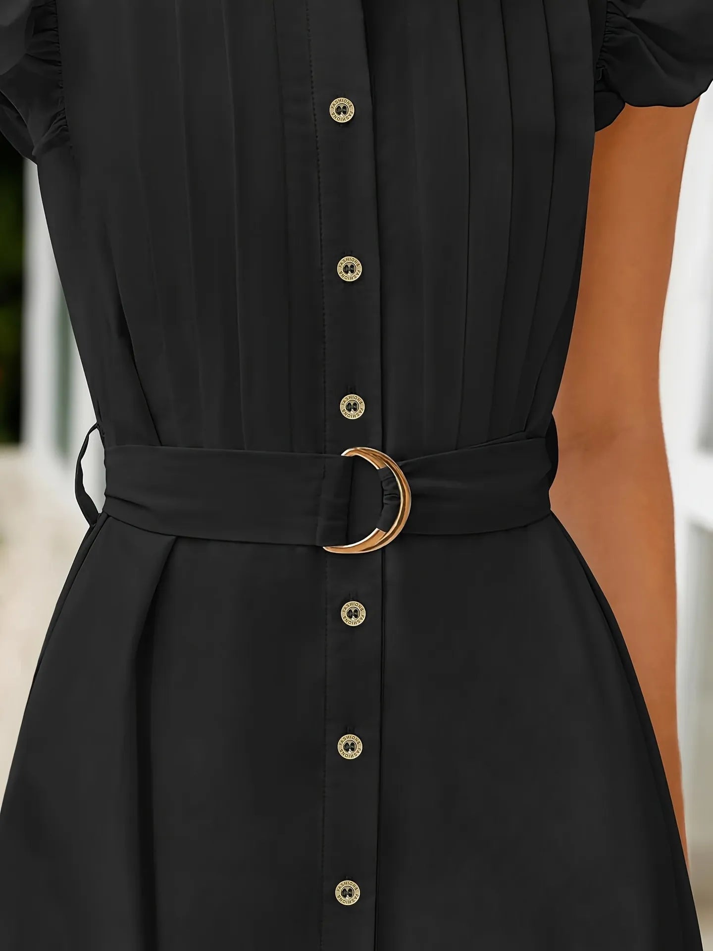 Button Down Midi Dress - The Nicole - Tayan Dress Co.