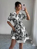 Button - Front Shirt Dress - The Nicole - Tayan Dress Co.
