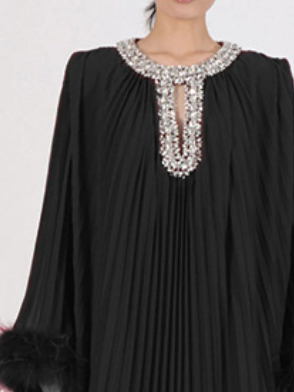Long Sleeve Maxi Dress - The Nicole - Tayan Dress Co.