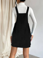Square Neck Overall Dress - The Nicole - Tayan Dress Co.