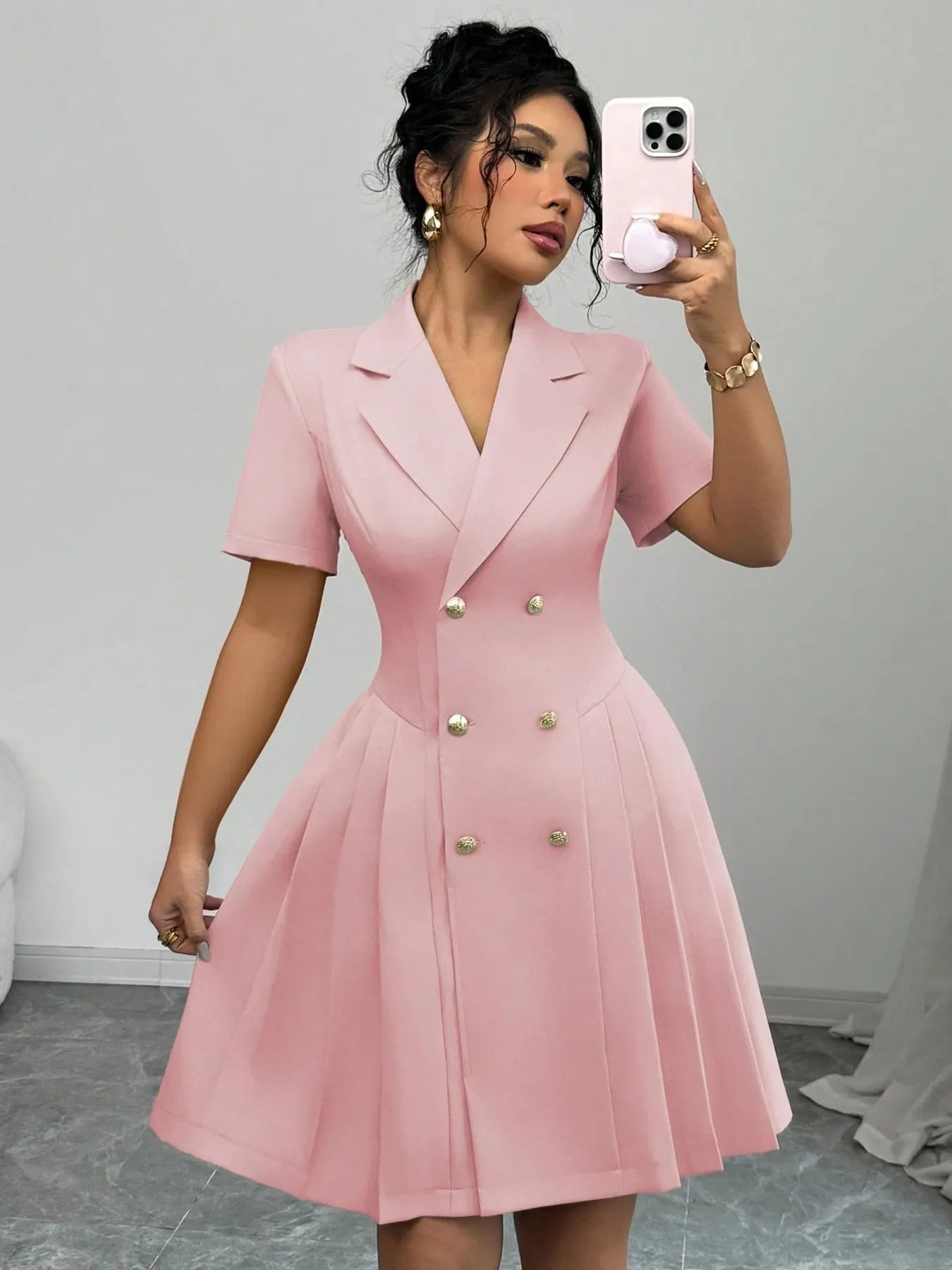 Short Sleeve Dress - The Nicole - Tayan Dress Co.