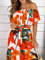 Off Shoulder Maxi Dress - The Nicole - Tayan Dress Co.