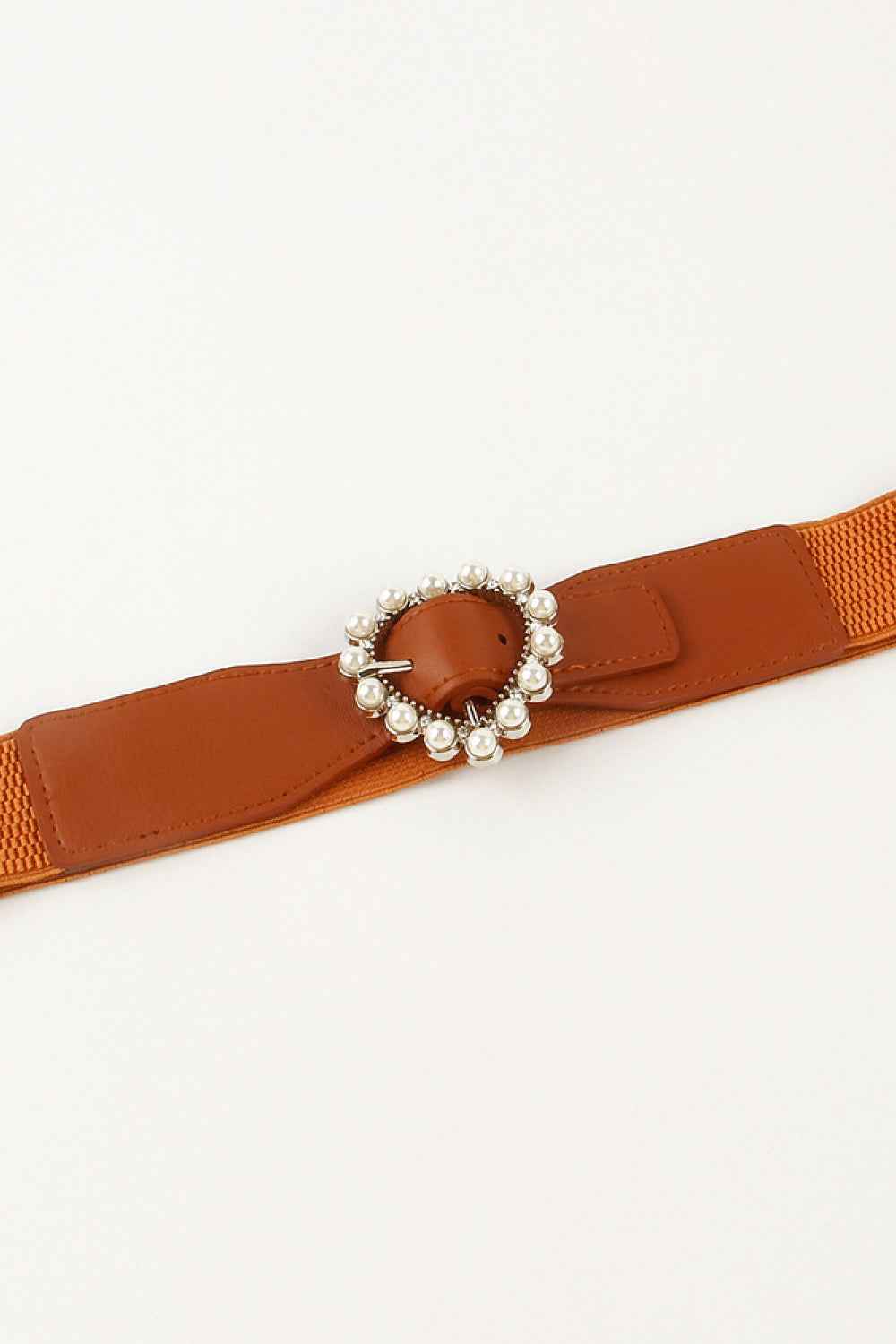 Pearl Heart Buckle Belt