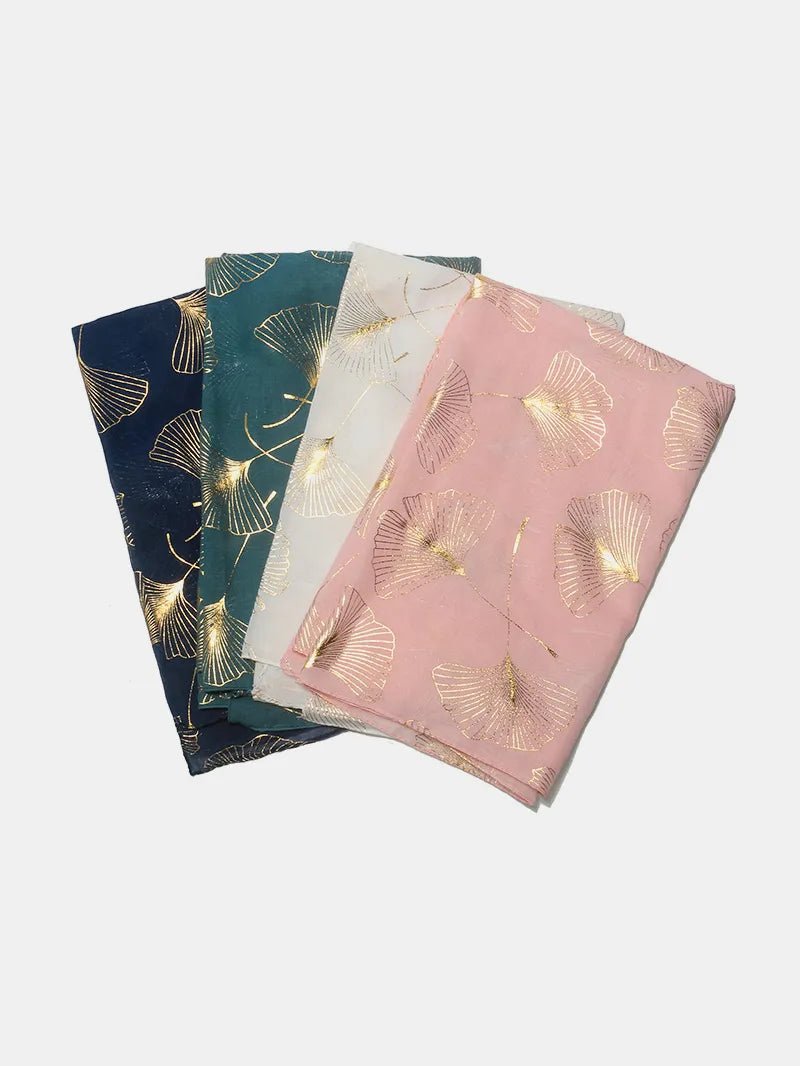Ginkgo Leaf Scarf - The Nicole - Tayan Dress Co.