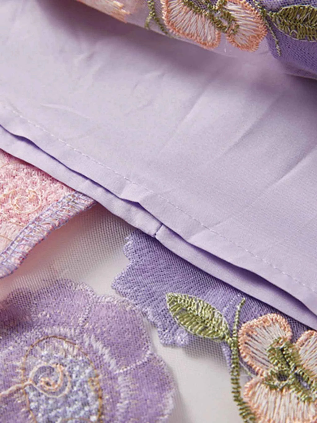 Floral Embroidered Dress