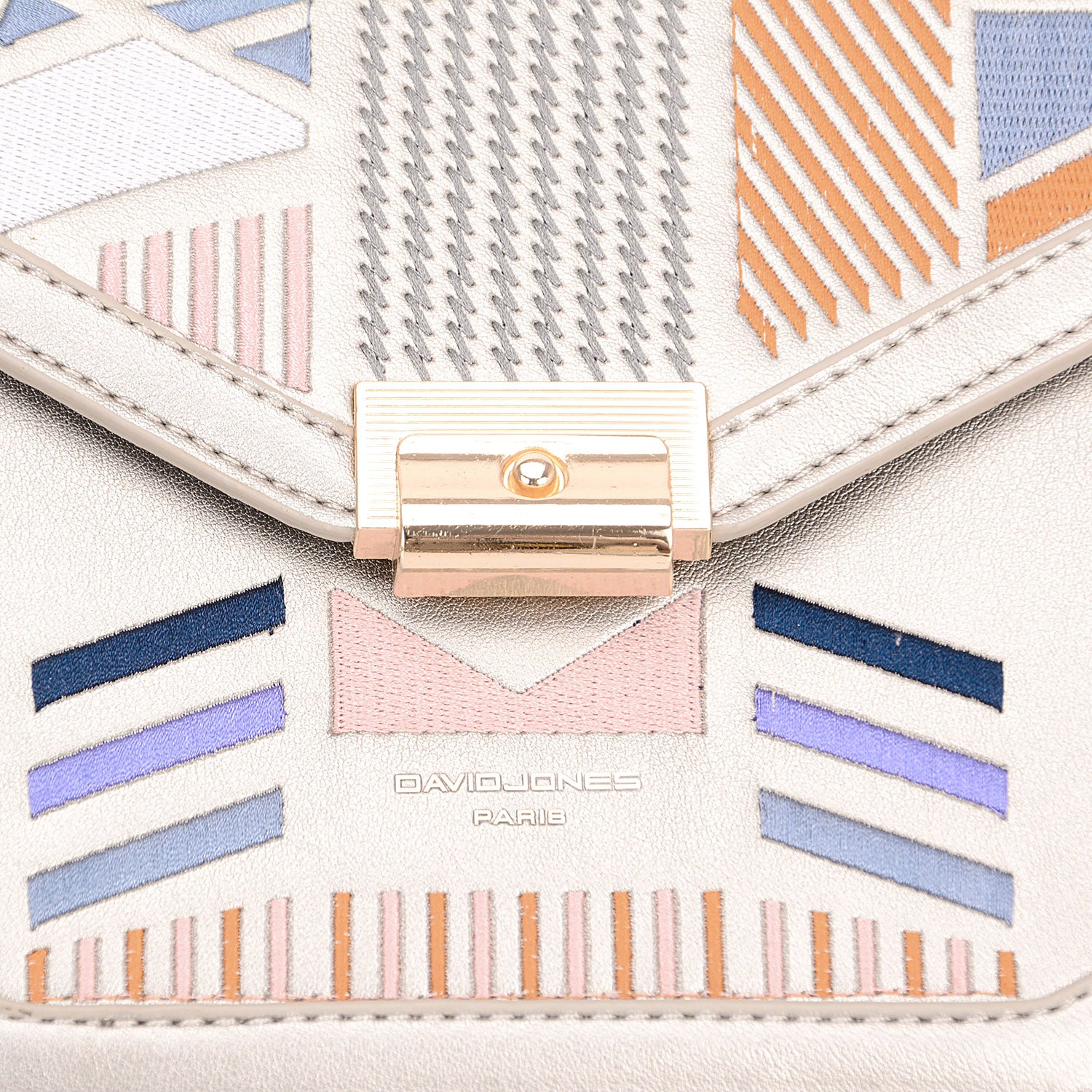Geometric Print Crossbody Bag by David Jones - TNT Dress Co.
