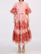 Mid Sleeve Dress - The Nicole - Tayan Dress Co.