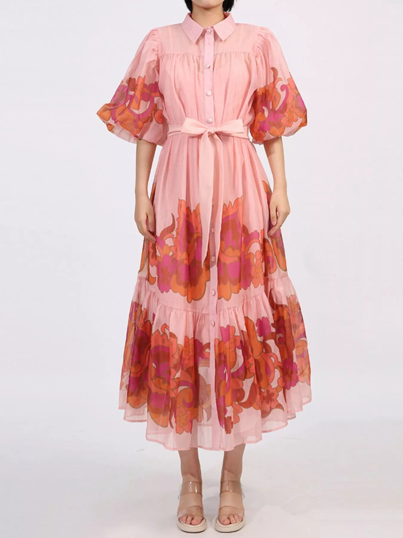Mid Sleeve Dress - The Nicole - Tayan Dress Co.