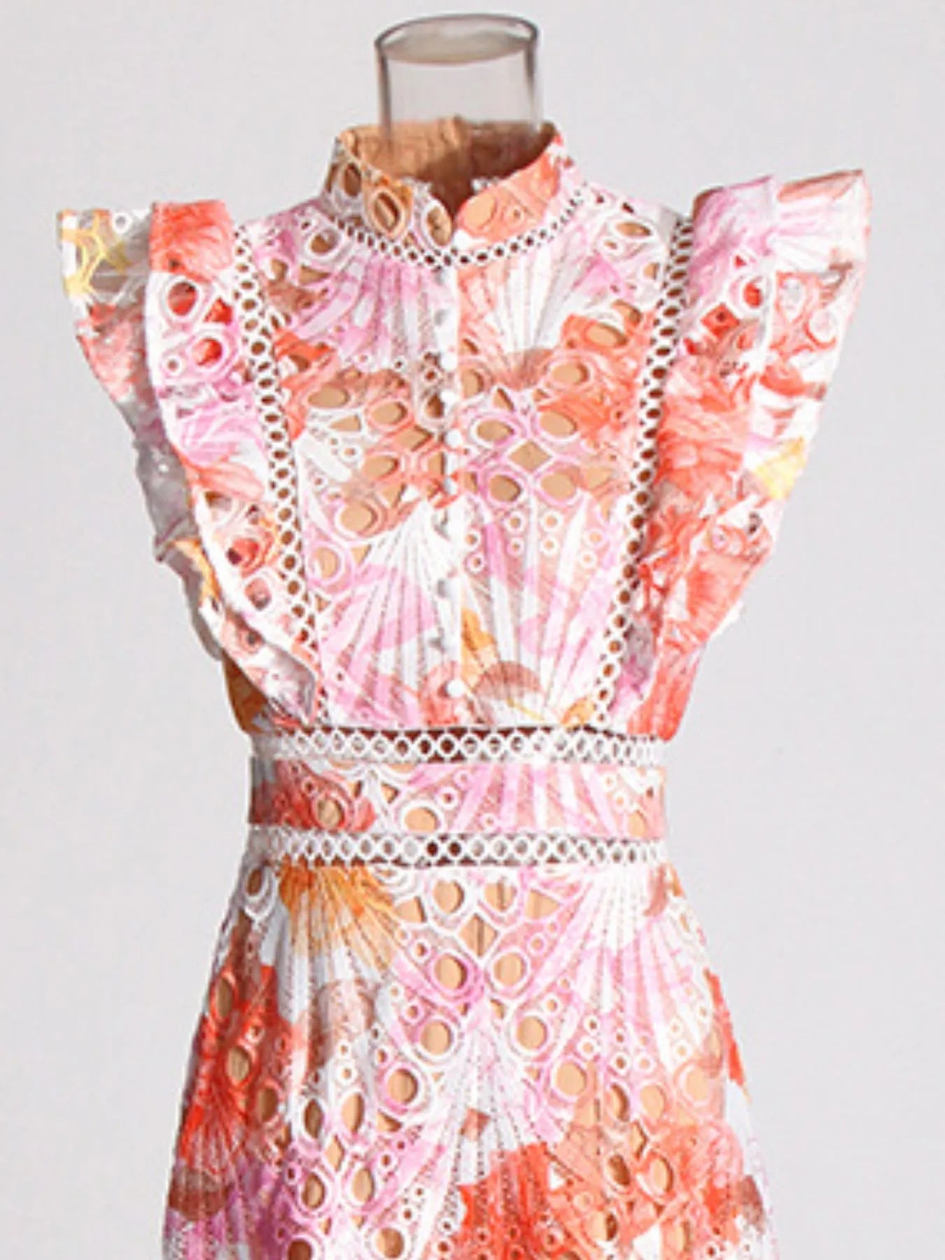 Ruffled Midi Dress - The Nicole - Tayan Dress Co.