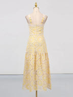 Sleeveless Midi Dress - The Nicole - Tayan Dress Co.
