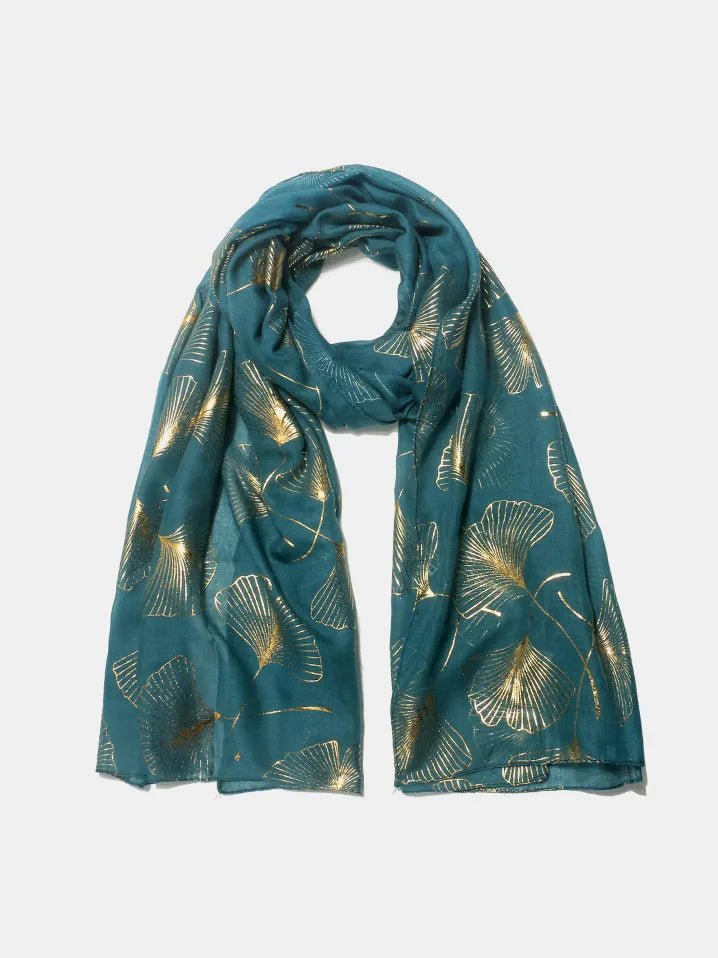 Ginkgo Leaf Scarf - The Nicole - Tayan Dress Co.