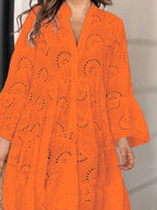 Ruffled Hem Dress - The Nicole - Tayan Dress Co.