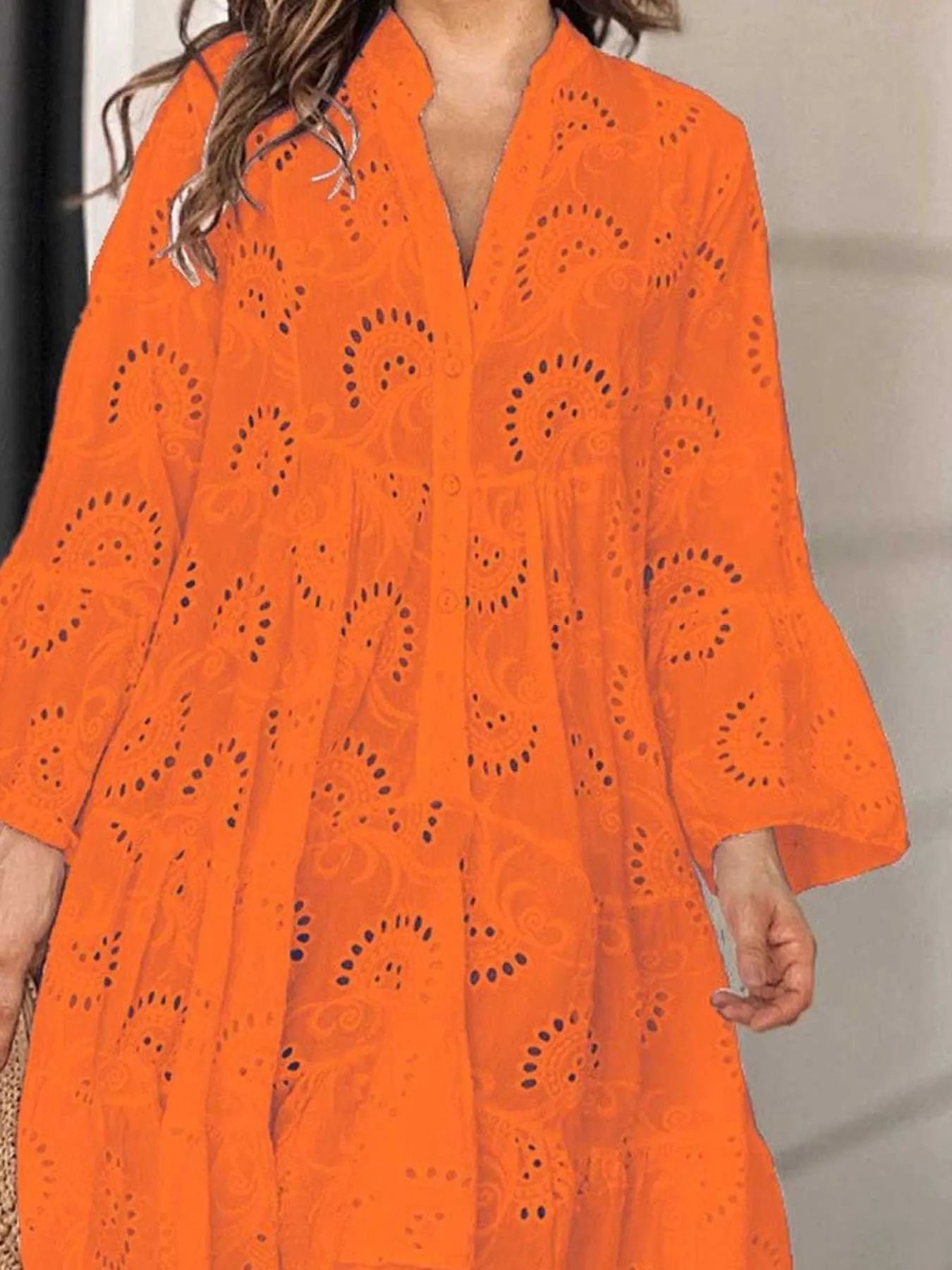 Ruffled Hem Dress - The Nicole - Tayan Dress Co.